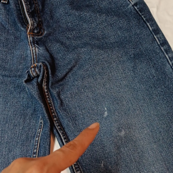 Cruel Girl Low Rise Relaxed Classic Blue Denim Jeans Junior's Size 9 - Picture 7 of 16